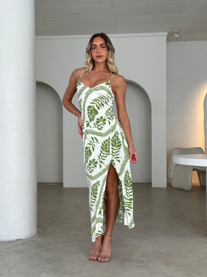 JASMIN DRESS - GREEN