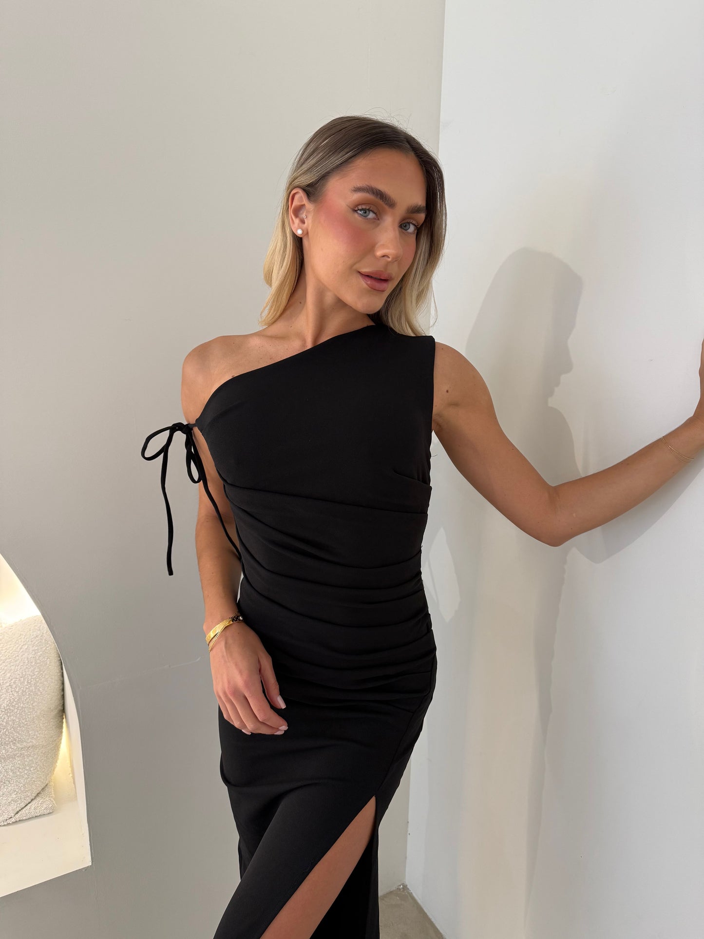 ATHENA DRESS - BLACK