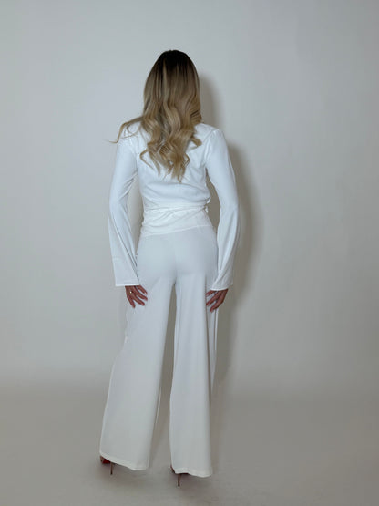 ROSE TOP - WHITE