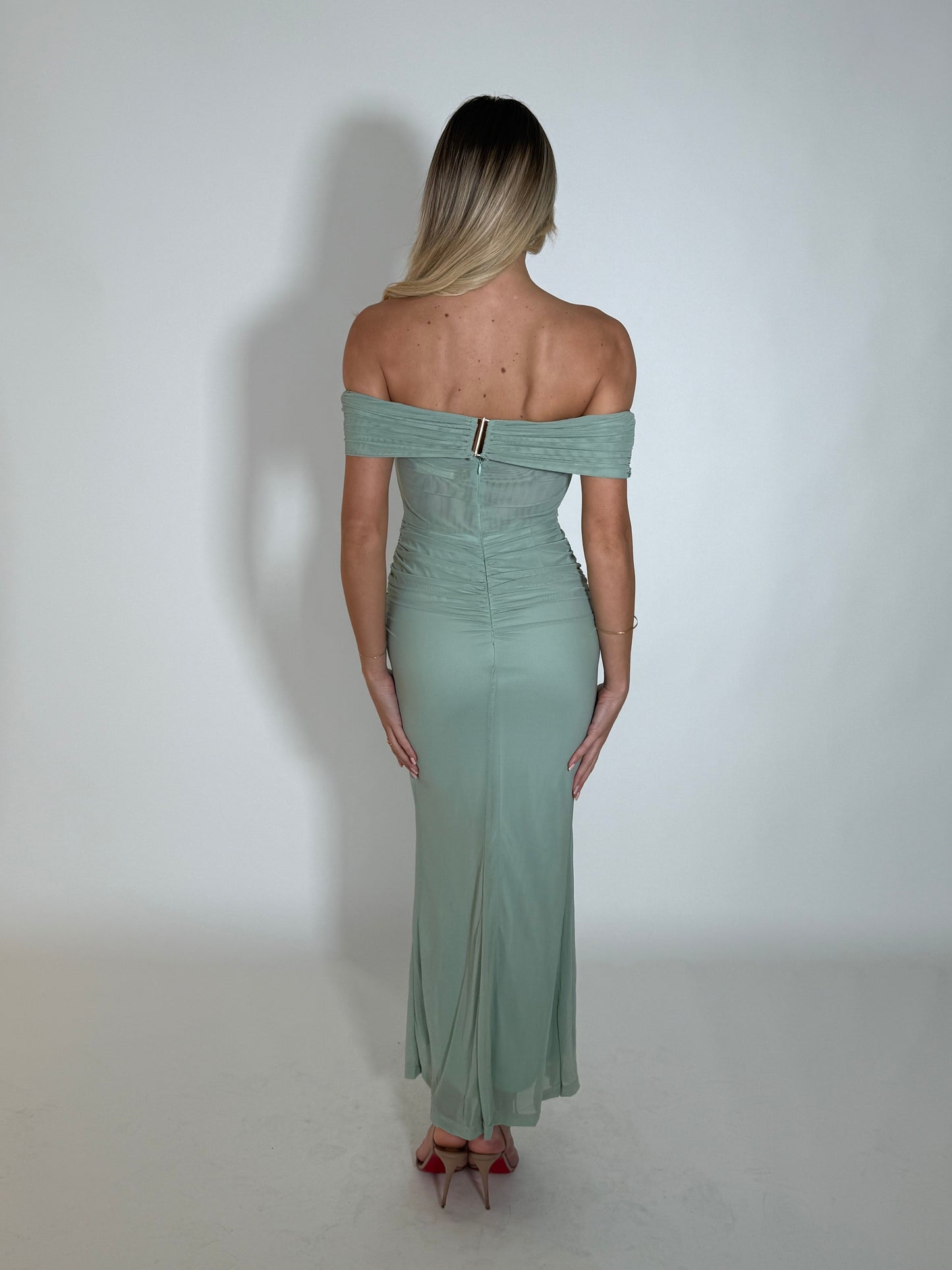 ADELAIDE DRESS - SAGE