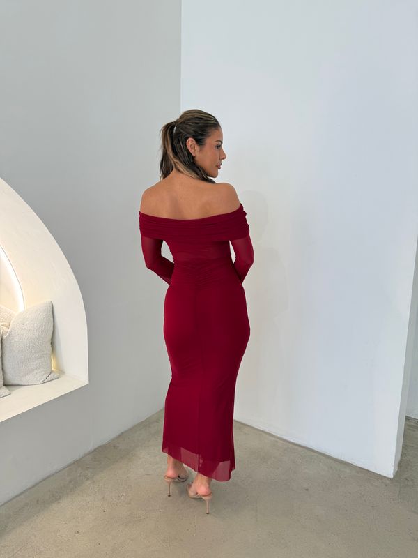 VERA DRESS - RED
