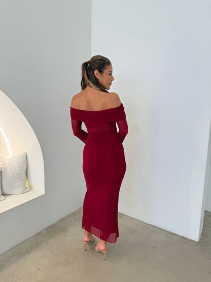 VERA DRESS - RED