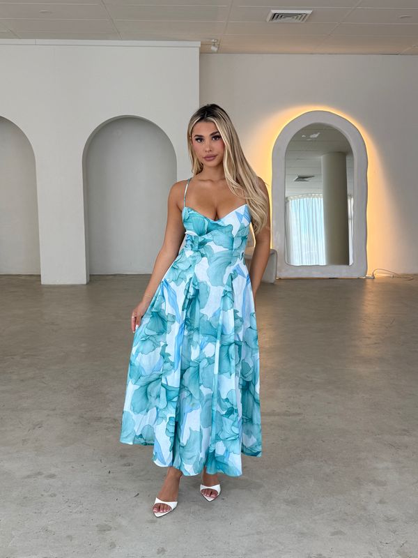COVE DRESS - GREEN