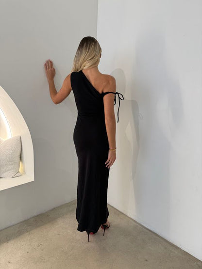 ATHENA DRESS - BLACK