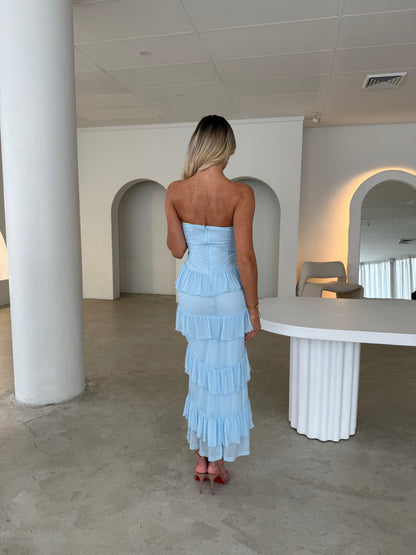 LISA DRESS - BLUE
