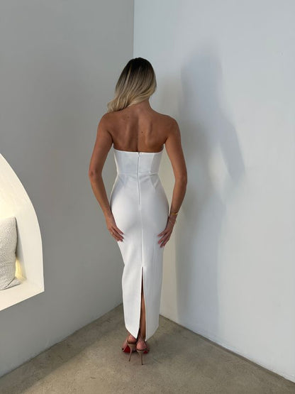 HANNAH DRESS - WHITE
