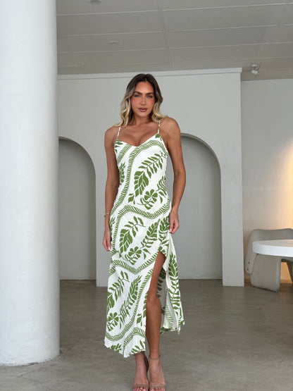 JASMIN DRESS - GREEN