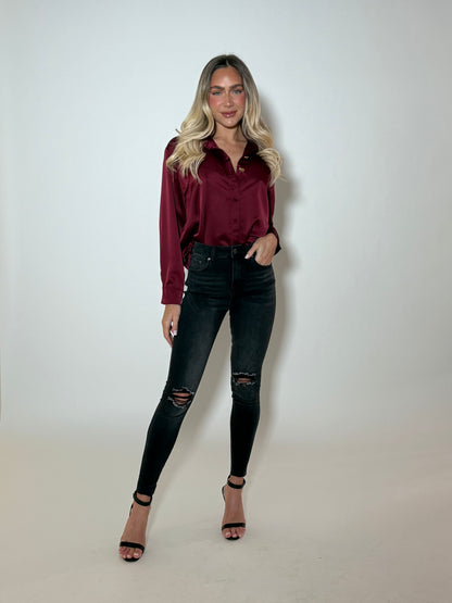 SHENA SHIRT - WINE