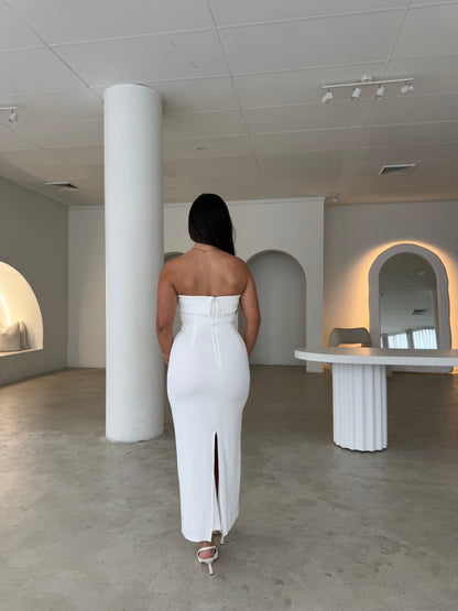 NINA DRESS - WHITE