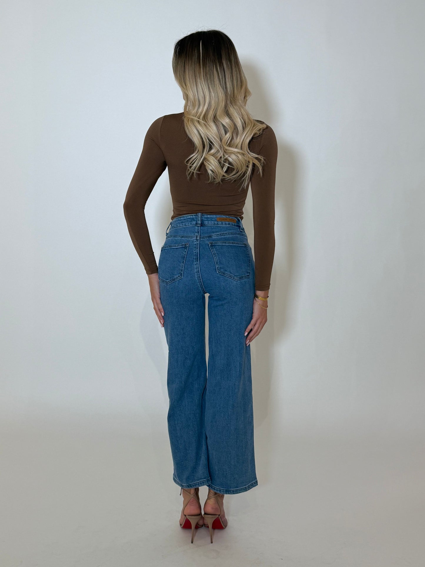 ALICA TOP - ASHBROWN