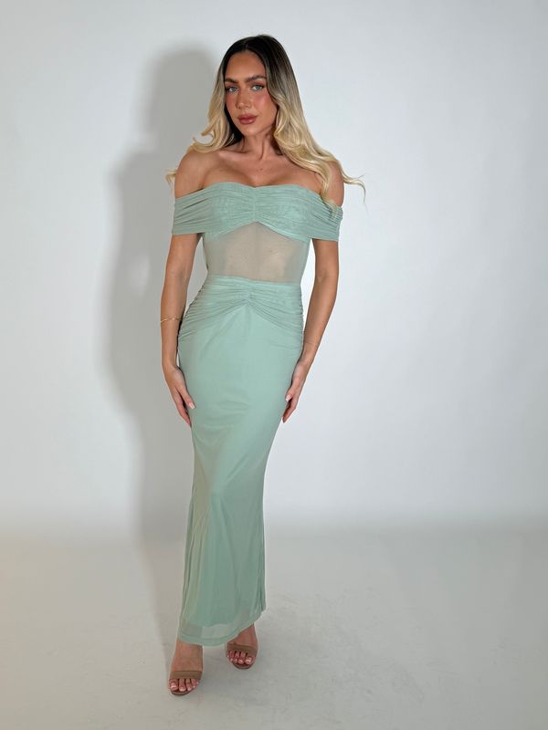 ADELAIDE DRESS - SAGE