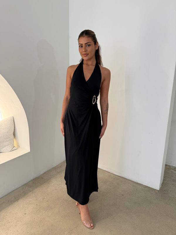 RAZA DRESS - BLACK