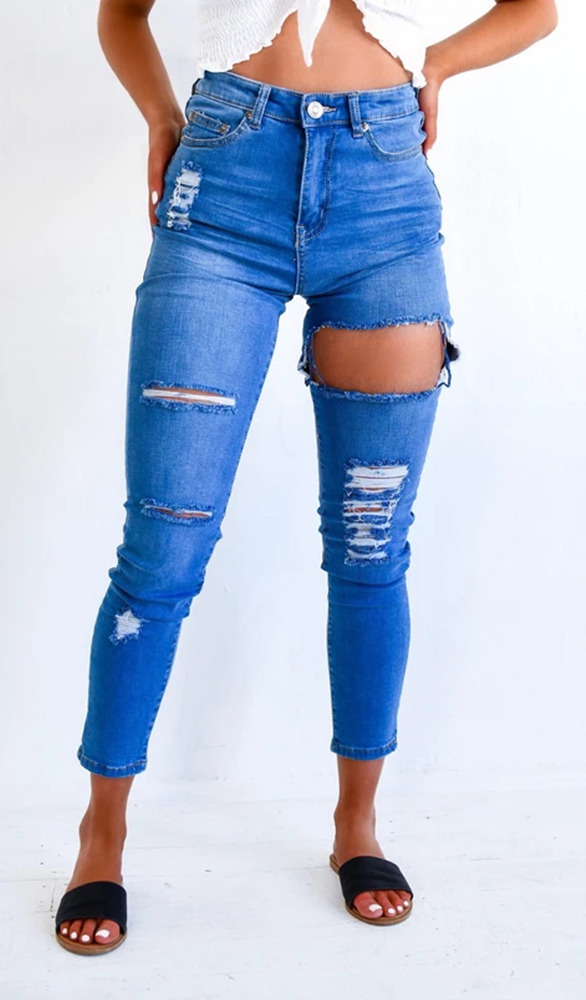 SPRING FEVER JEANS - DENIM