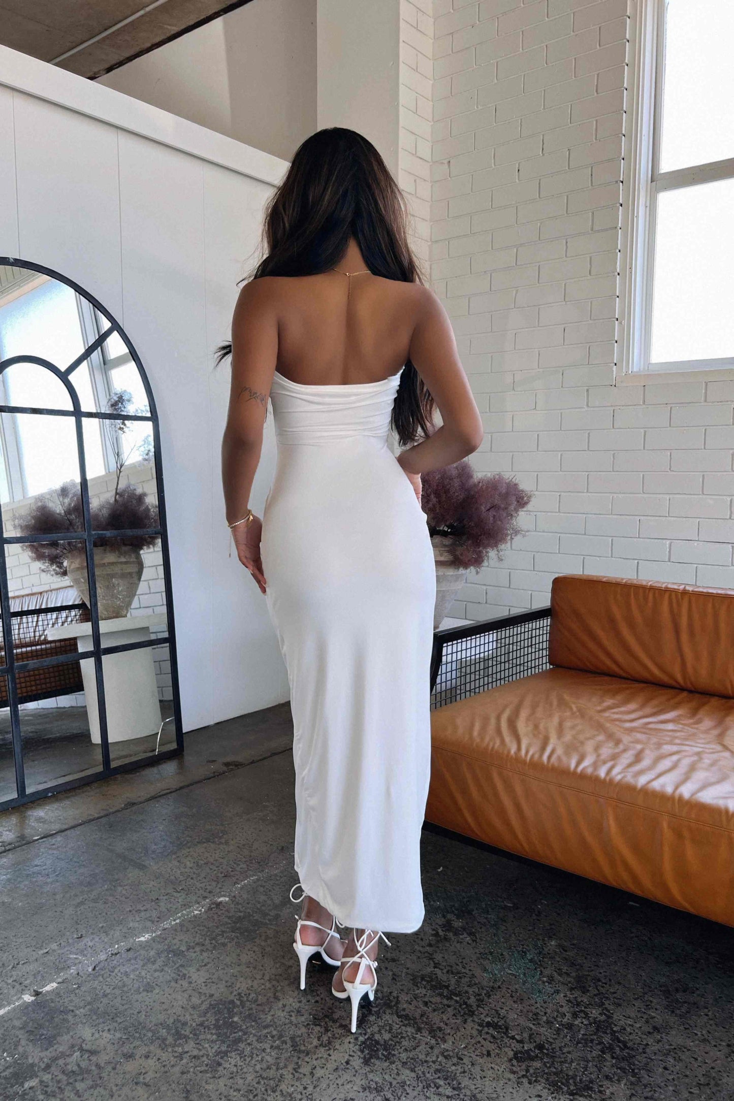 TARAH DRESS - WHITE