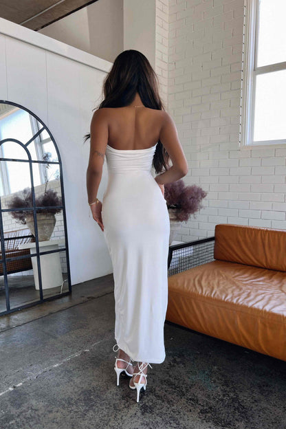 TARAH DRESS - WHITE